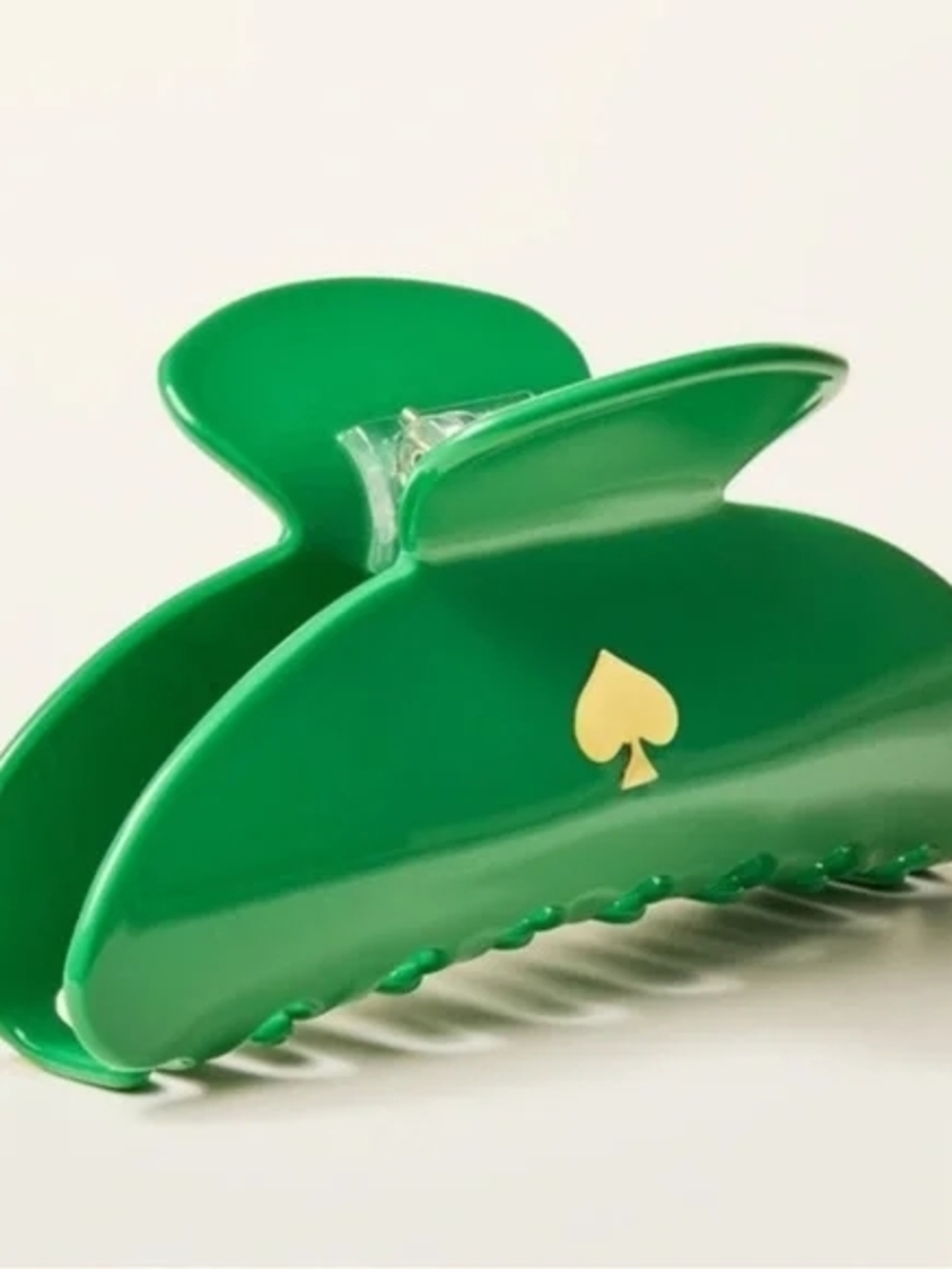 Kate Spade Green Hair Claw Clip